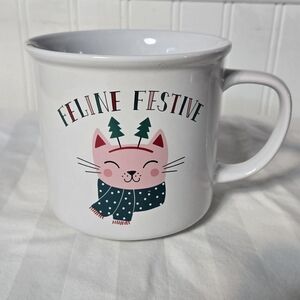 Holiday Homes Holiday Mug - "Feline Festive"